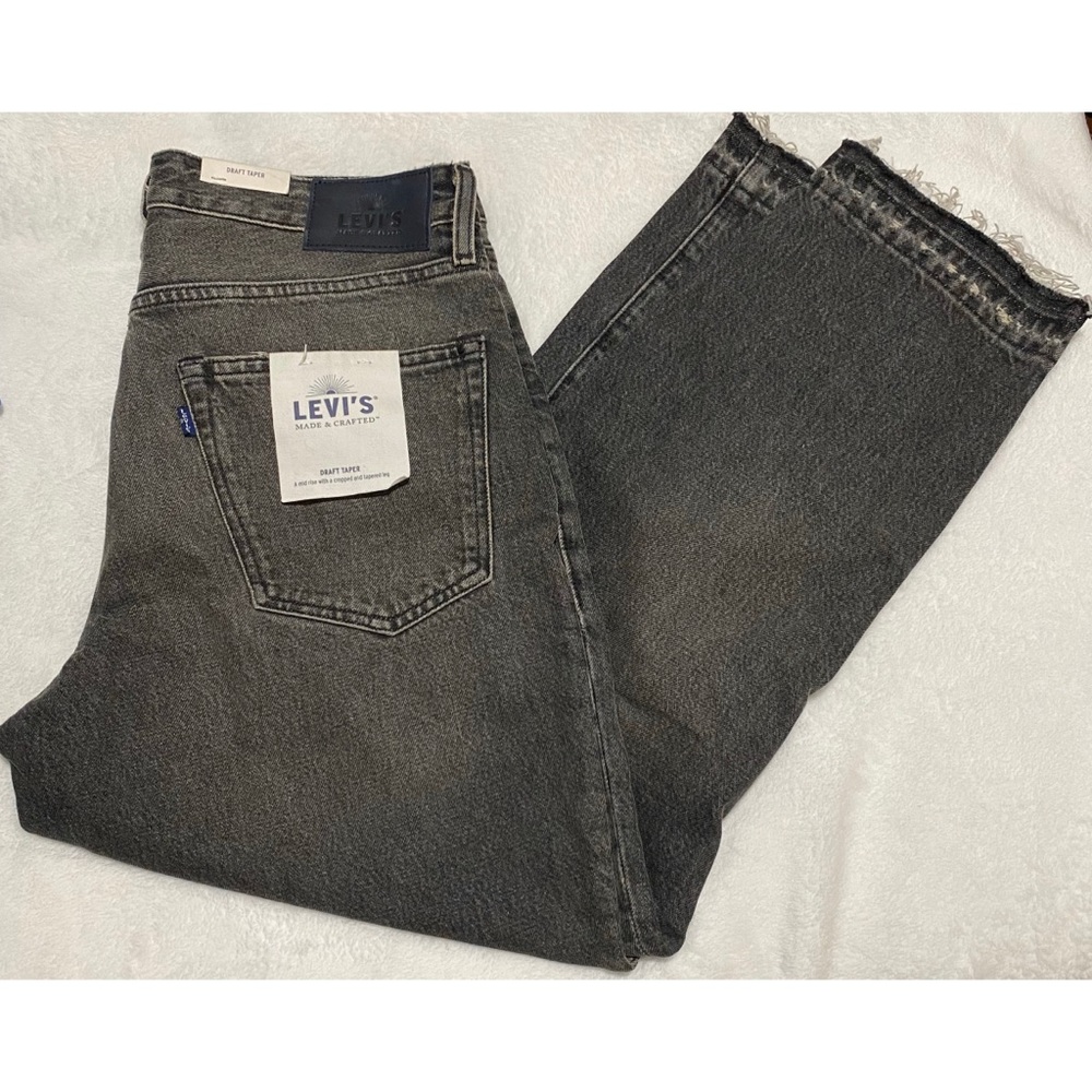 Levi' s Made & Crafted Draft Taper Jeans (BLACK)